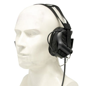 EARMOR Military Standard Headset M31N-Mark3 MilPro Noise Reduction Hearing Protector - Black