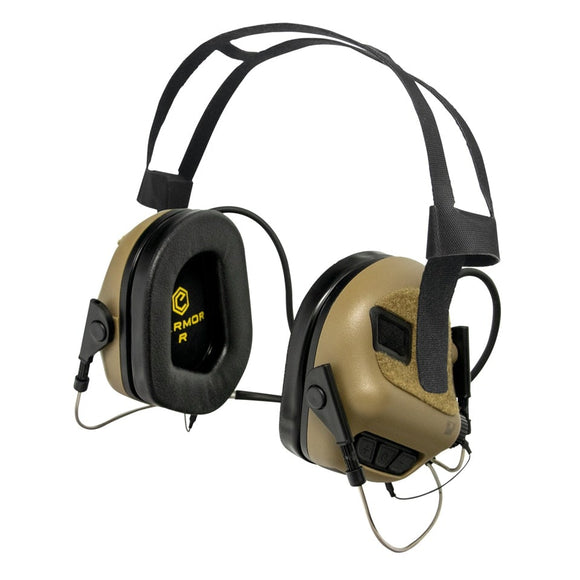 EARMOR Military Standard Headset M31N-Mark3 MilPro Noise Reduction Electronic Hearing Protector