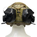 EARMOR M31X-Mark3 MilPro RAC Headsets Military Standard Hearing Protector - Black