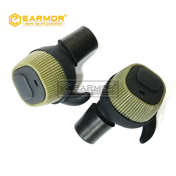 EARMOR M20 IPSC Shooting Earplugs Electronic Earplug Hearing Protector - Foliage Green